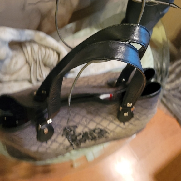 L.A.M.B. by Gwen Stefani Lamb Logo Tote Shoulder Bag Luxury Designer #573 - Picture 5 of 13